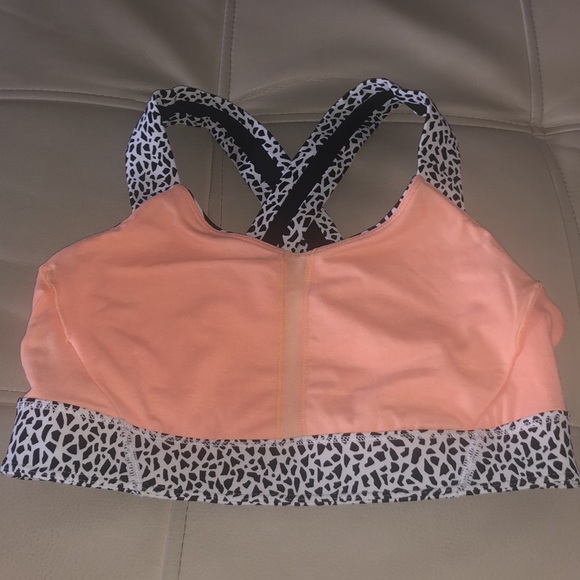 Lululemon Rack Pack Bra Miss Mosaic White / Posey Black White / Black - Picture 15 of 15